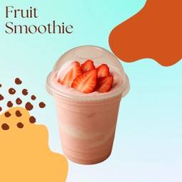 สตอเบอรี่ปั่นโยเกิร์ตรสธรรมชาติ(22 oz)