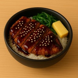 ข้าวหน้า หมูทอดเทริยากิ