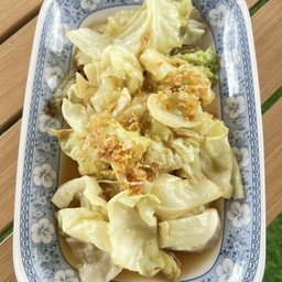 กะหล่ำปี ผัดน้ำปลา