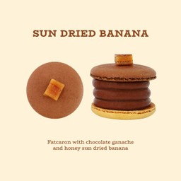 Sun Dried Banana Fatcaron
