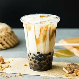 นมสด บุกไข่มุก บราวซูก้า 16oz.