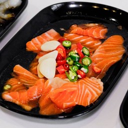 แซลม่อนดองซีอิ๊ว