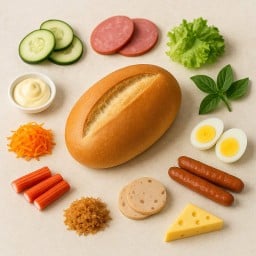 Banhmi Your Way : เลือกไส้เอาที่ชอบตามสไตล์คุณ 😏🤔Bánh Mì Theo Cách Của Bạn 🥖 — Tự tạo hương vị ri