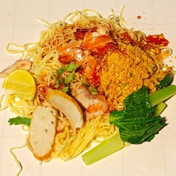 บะหมี่หมูย่างแห้ง