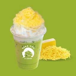ชาเขียวชีสขูดวิปครีม