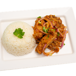 ข้าวยำไก่แซ่บ