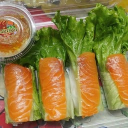 เมี่ยงแซลม่อนโรล8คำ