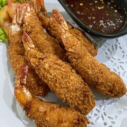 กุ้งชุบแป้งทอด