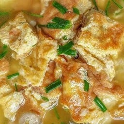 แกงจืดไข่(เจียว)น้ำ+ถ้วย