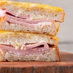 Grilled 4 Cheese Croque Monsieur