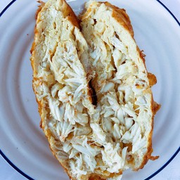 ไข่เจียว เนื้อก้อนปู100 กรัม