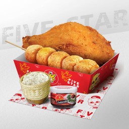 เหนียวไก่ทอดคอมโบ