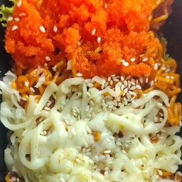 มาม่าเกาหลีไข่กุ้ง+ชีส