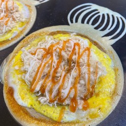 พริกเผาไข่+ไก่หยอง