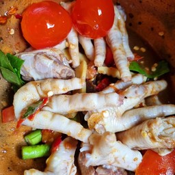 เหลาตีนไก่+ไข่แดงเค็ม