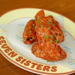 Chicken Wing Hot Sauce (เผ็ด) 5 ชิ้น