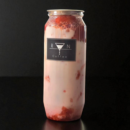 นมสดสตอเบอรี่ 400ml (No Ice)