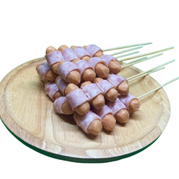 มินิคอกเทลพันเบคอน (ปิ้งย่าง)