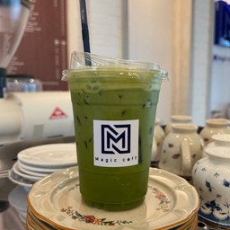 ชาเขียวนม  - เย็น