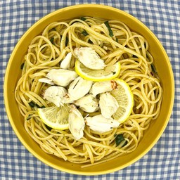 พาสต้าบัทเทอร์เลมอนปู