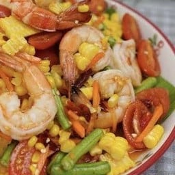 ตำข้าวโพดกุ้ง