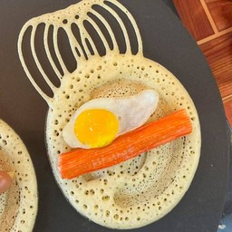 ไข่ดาว+ปูอัด(2ชิ้น)
