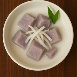 เผือกเชื่อมมะพร้าวอ่อน