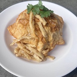 ข้าวไข่เจียว+หมูยอ