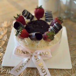 เค้กนมสดบลูเบอรี่ 1ปอนด์