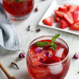 ชากุหลาบน้ำผึ้ง