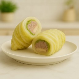 สุกี้โรล หมู + หมูยอ