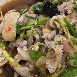 ต้มแซ่บหมูหมัก