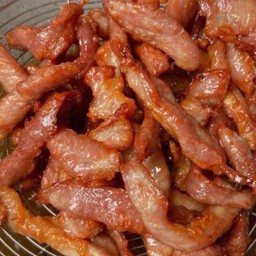 ข้าวหมูทอดแดดเดียว