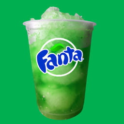 เขียวแฟนต้าปั่นแก้วโอ่ง