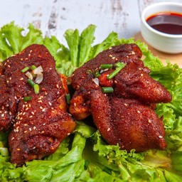 烤猪蹄，ขากิหมูตุ๋นจีน (ย่างหมาล่า)