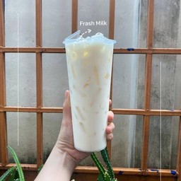 นมสดเย็นแก้วใหญ่ 22ออน