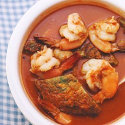 แกงส้มไข่ชะอมกุ้ง