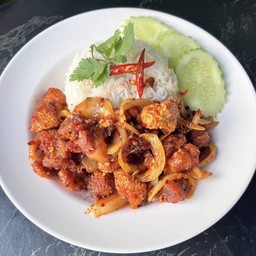 ข้าวราดพริกเผา