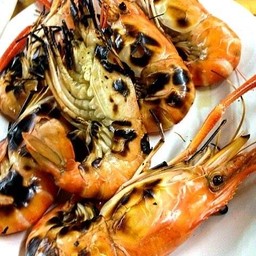 กุ้งเผา 1/2โล