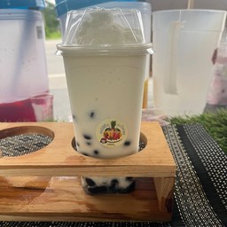 #นมสดเย็น