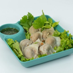 เกี๊ยวปลาลวกจิ้ม