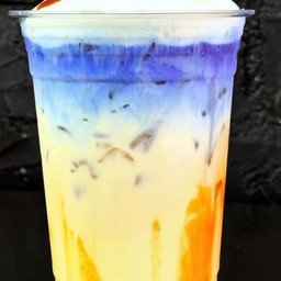 อัญชันนมสดตาลโตนด