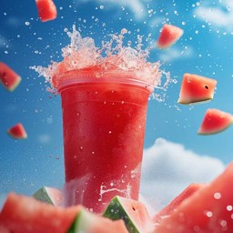 น้ำแตงโมปั่น