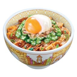 ข้าวหน้าหมูย่างฮอกไกโดโอคุระไข่ออนเซ็น