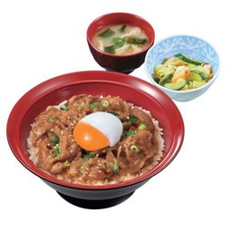 ข้าวหน้าเนื้อย่างไข่ออนเซ็น และชุดสุดคุ้ม