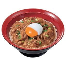 ข้าวหน้าเนื้อย่างไข่ออนเซ็น