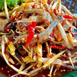 ส้มตำ กุ้งสด