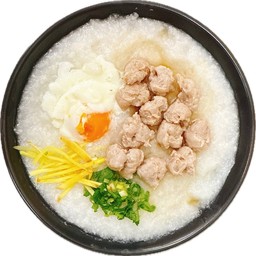โจ๊กหมู+ไข่ลวก