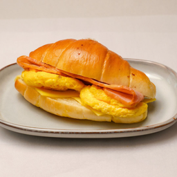 Ham Cheese Scrambled Egg Shio Pan