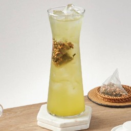 ชาเขียวข้าวคั่ว (เย็น)